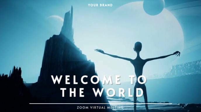 ZOOM VIRTUAL BACKGROUND | ALIEN VIDEO Isethulo (16:9) template